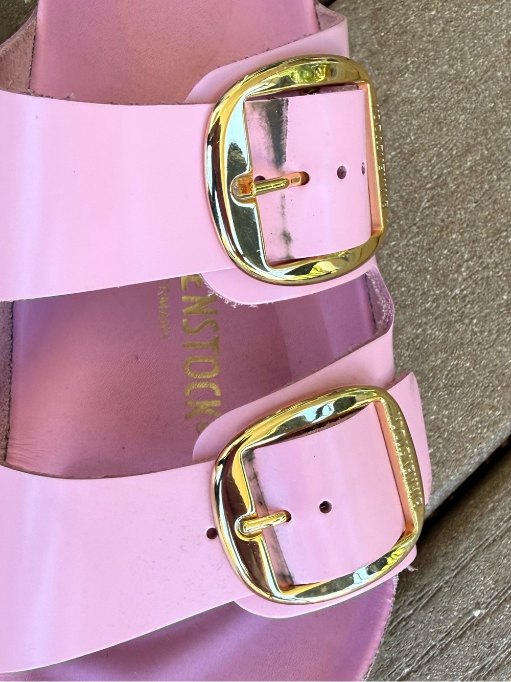 Birkenstock Arizona Big Buckle “high shine fondant pink” size 40 - Picture 12 of 13